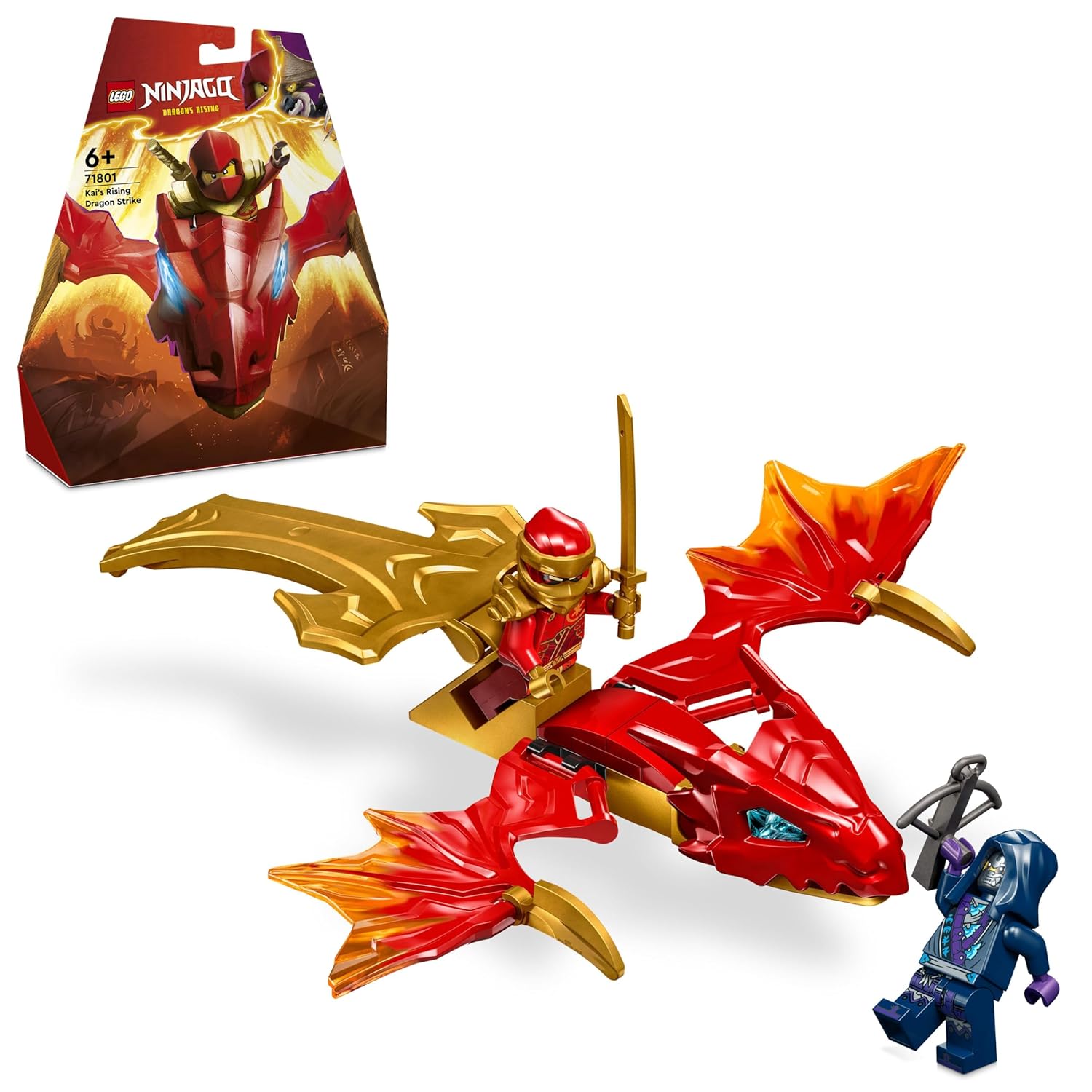 LEGO NINJAGO KAI’S RISING DRAGON STRIKE TOY 24 PIECES