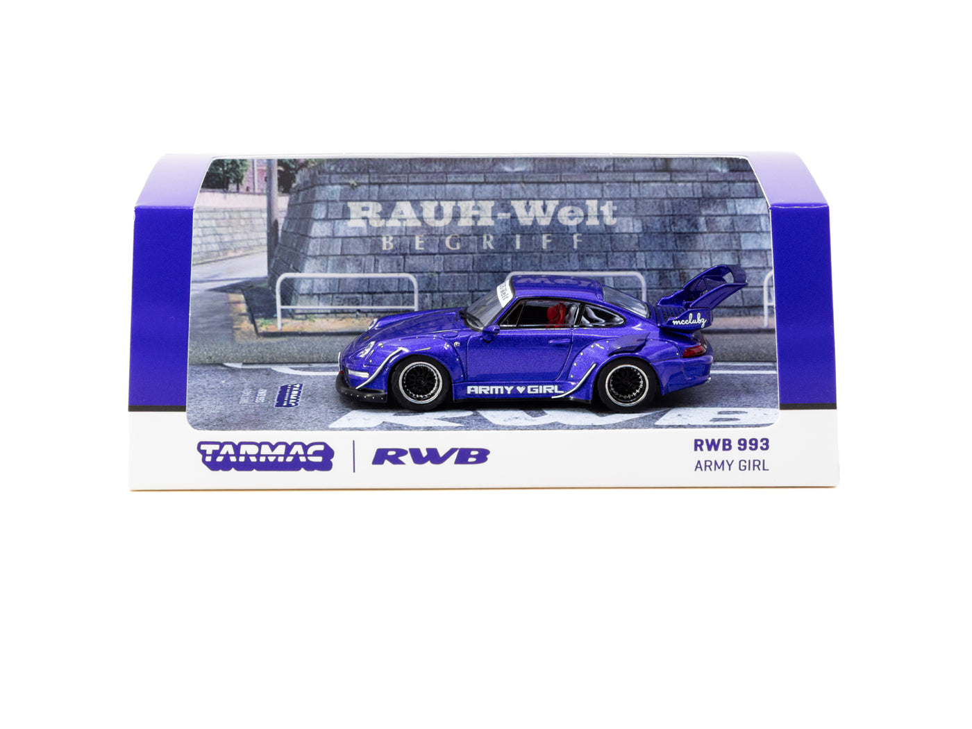 RWB 993 ARMY GIRL - TARMAC WORKS HOBBY64
