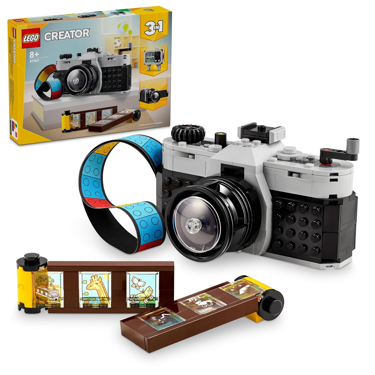 LEGO CREATOR RETRO CAMERA 3IN1 TOY 