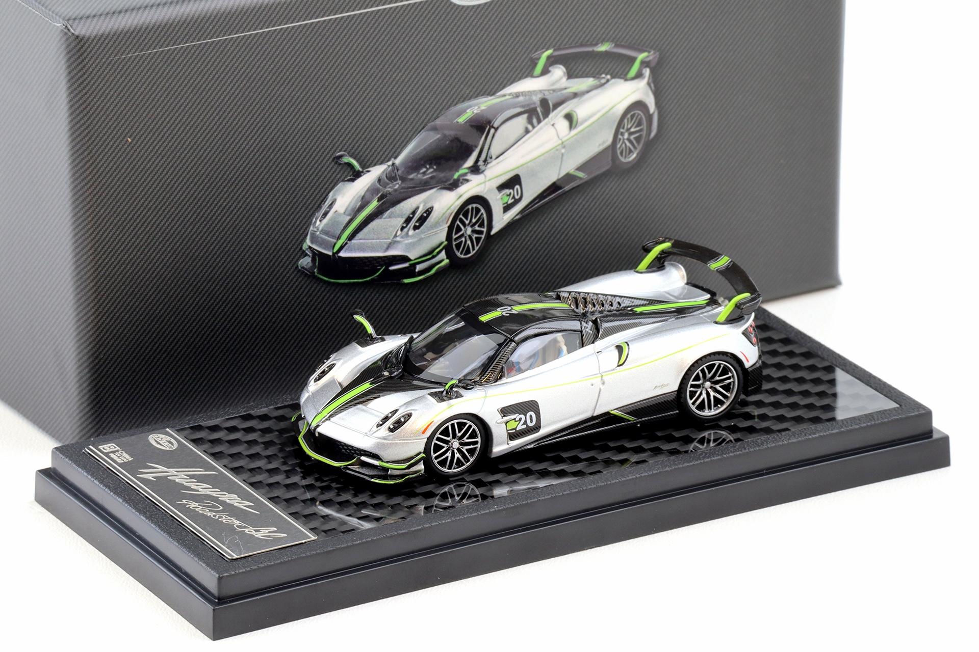 PAGANI HUAYRA ROADSTER BC SILVERGREEN