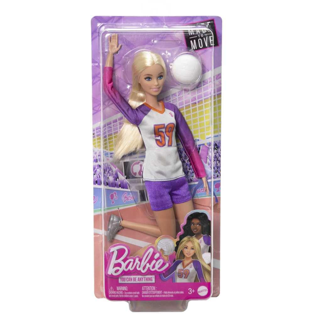 BARBIE DOLL  ACCESSORIES MADE TO MOVE CAREER VOLLEYBALL PLAYER DOLL