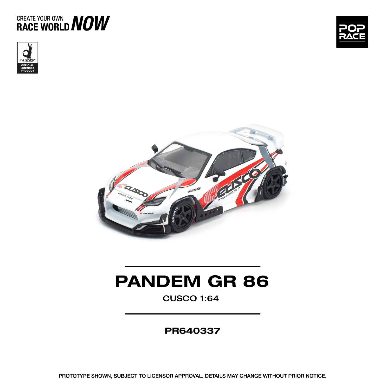 PREORDER PANDEM GR86 CUSCO