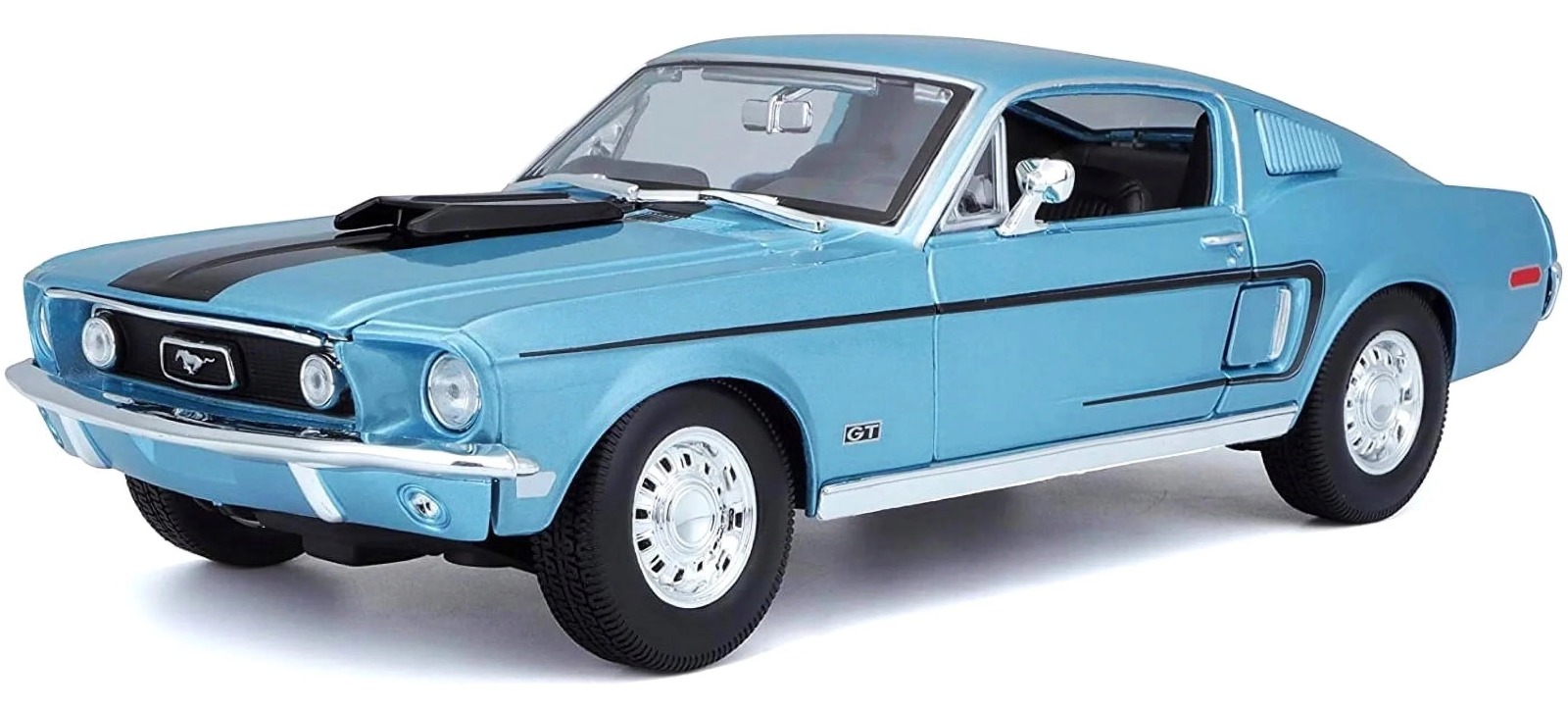 1968 FORD MUSTANG GT COBRA JET BLUE