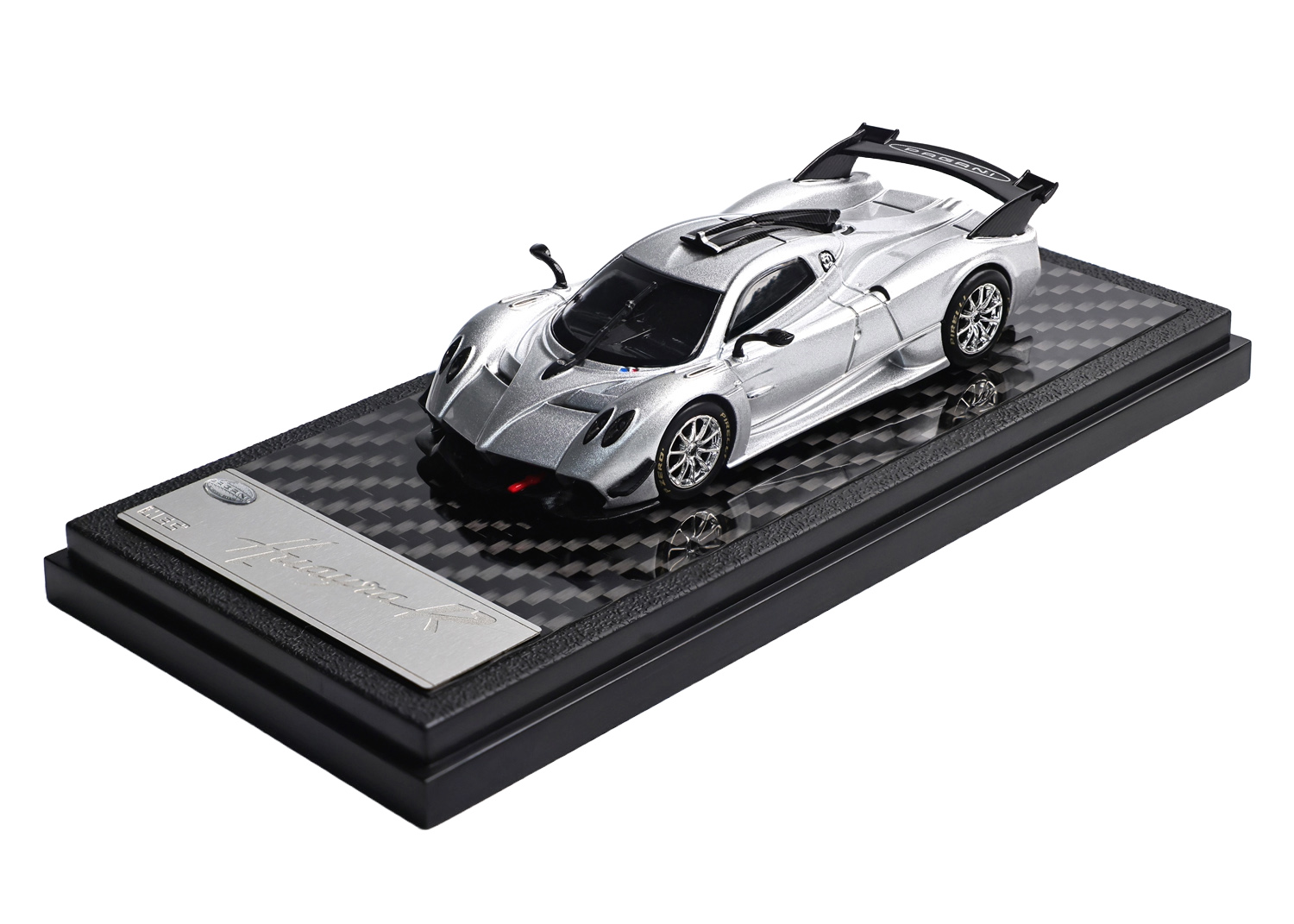 PAGANI HUAYRA R SILVER METALLIC 