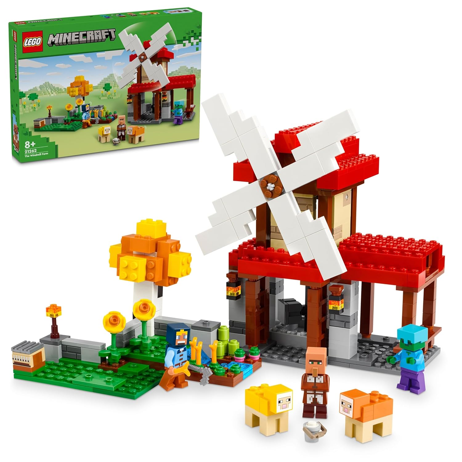 LEGO MINECRAFT THE WINDMILL FARM VIDEO-GAME SET 