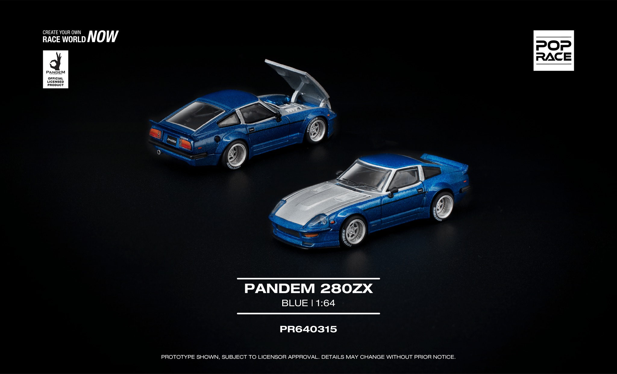 PREORDER PANDEM 280ZX BLUE 