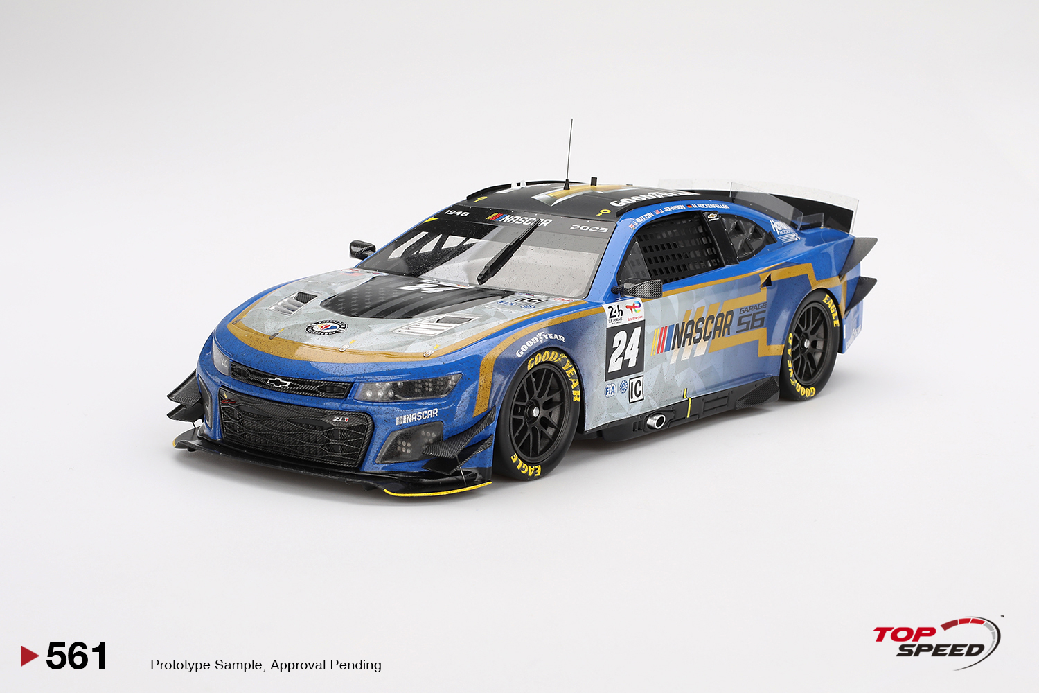 NO 24 NASCAR NEXT GEN GARAGE 56 CHEVROLET CAMARO ZL1 2023