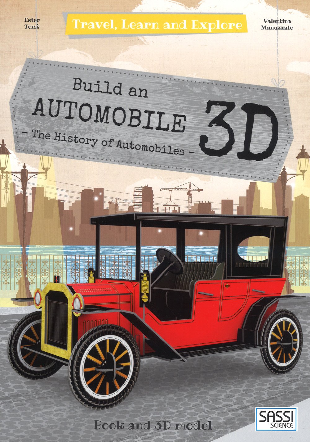 BUILD AN AUTOMOBILE  3D TRAVEL LEARN  EXPLORE HARDCOVER 