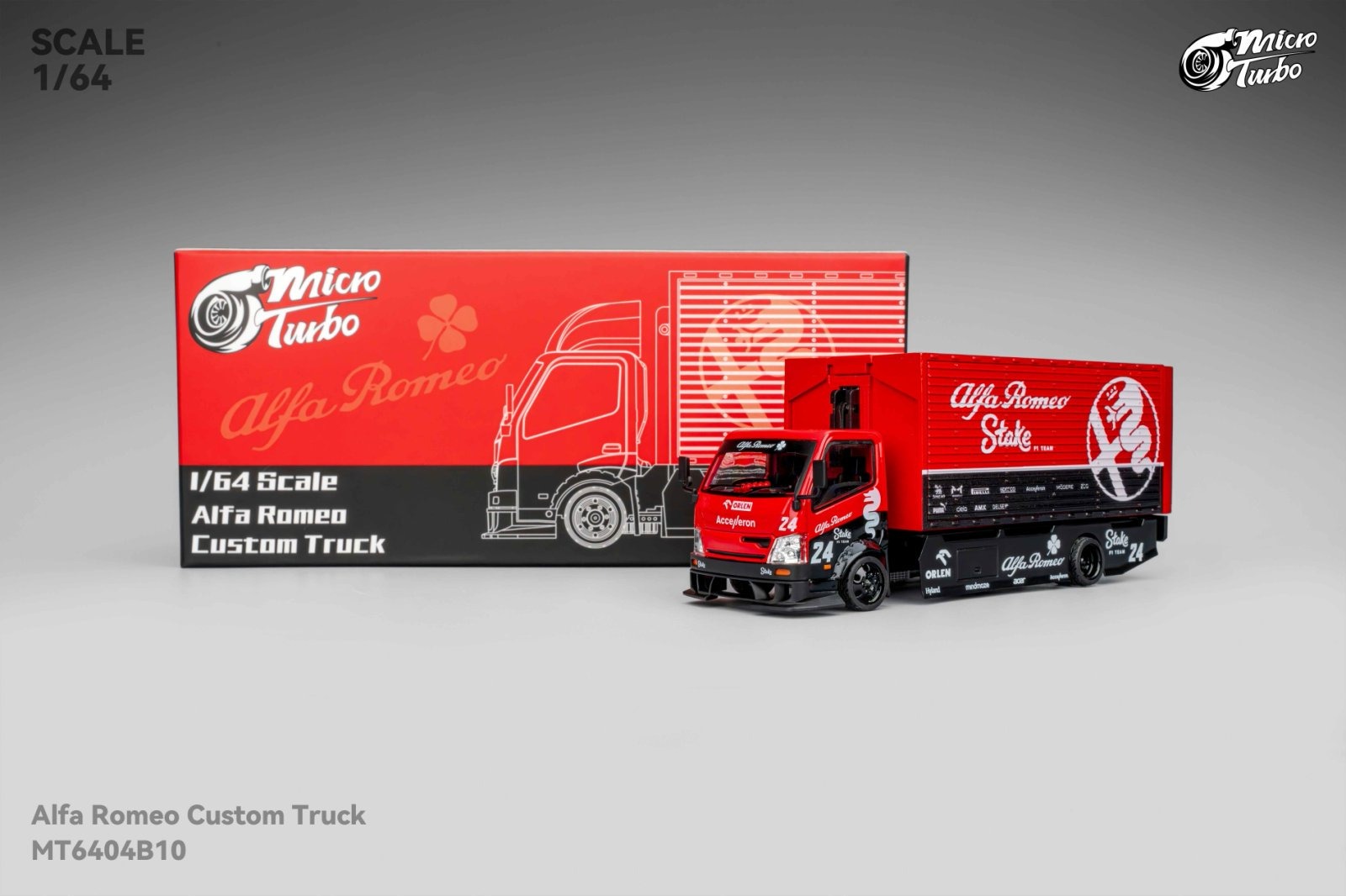 CUSTOM ALFA ROMEO BOX TRUCK - AR RED 