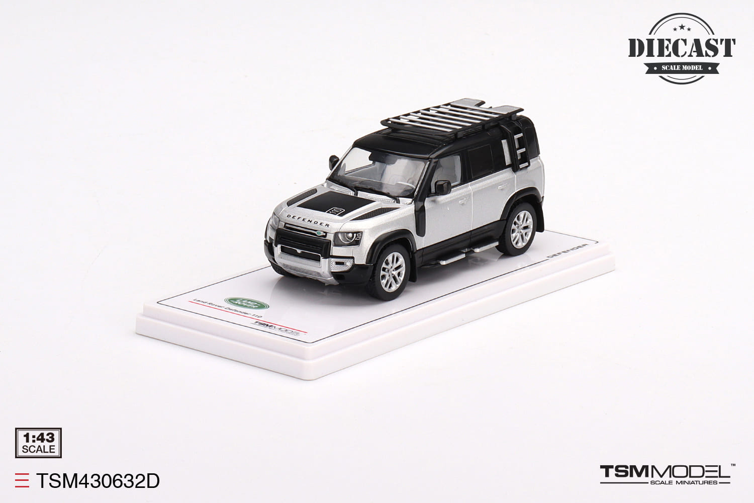 LAND ROVER DEFENDER 110 EXPLORER PRO INDUS SILVER