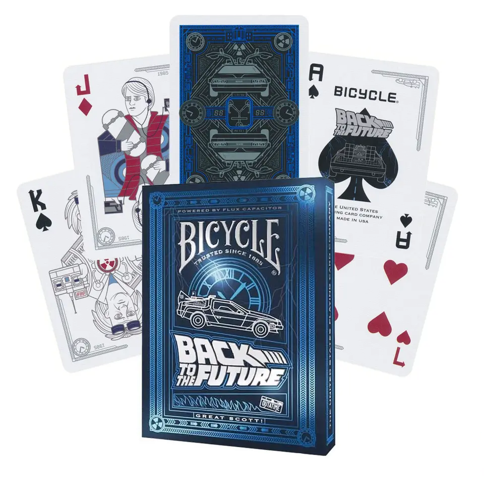 BICYCLE BACK TO THE FUTURE PLAYING CARDS