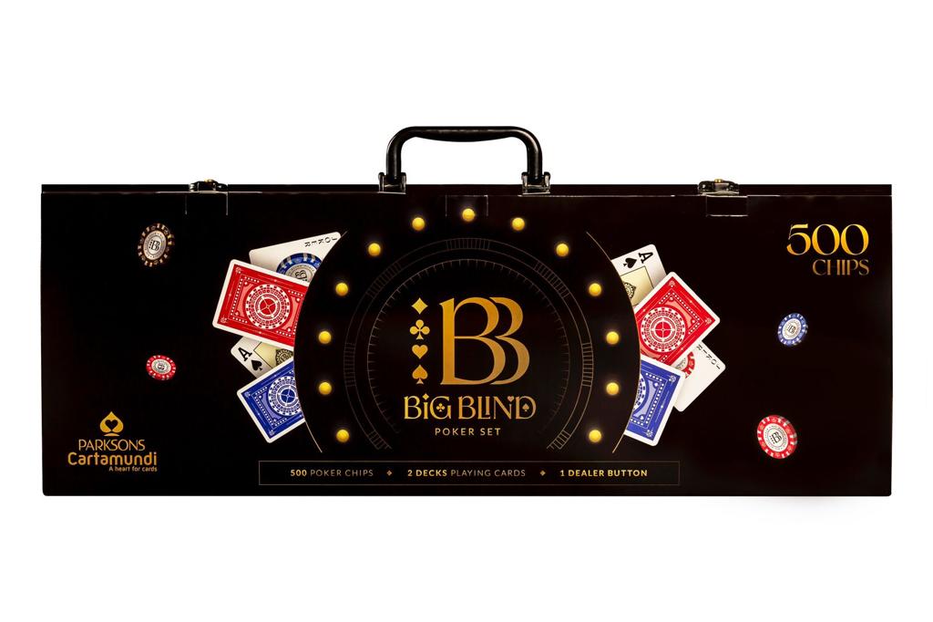 BIG BLIND 500 PIECES POKER CHIPS SET