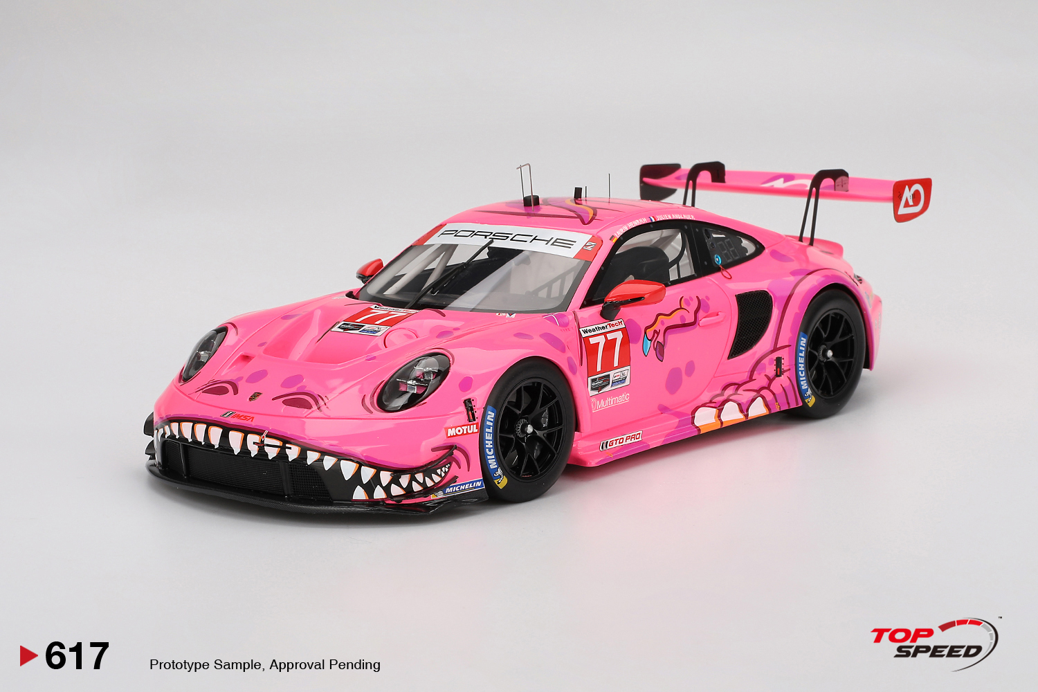 PORSCHE 911 GT3 R 77 AO RACING 2024 IMSA ROAD AMERICA