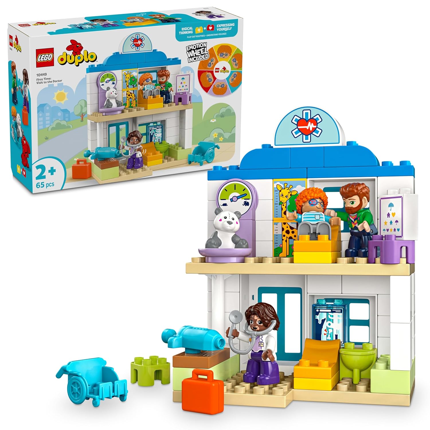 TOWN FIRST TIME VISIT WITH THE DOCTOR BUILDING BLOCKS 