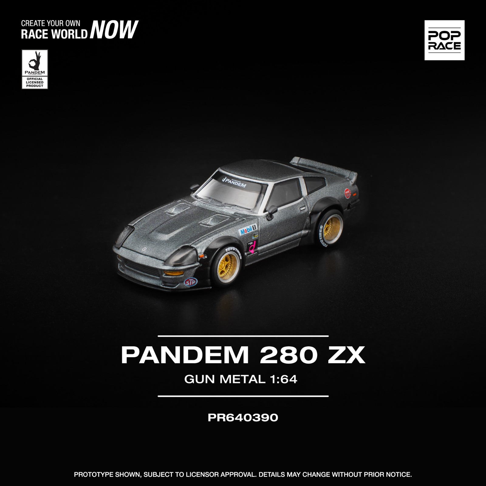 PREORDER PANDEM 280ZX GUN METAL