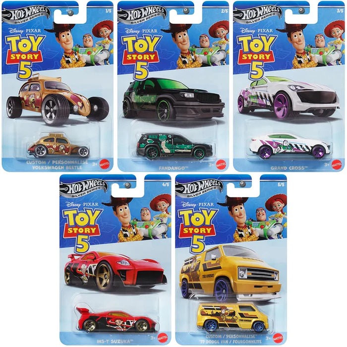 HOT WHEELS SILVER SERIES 2026 TOY STORY 5