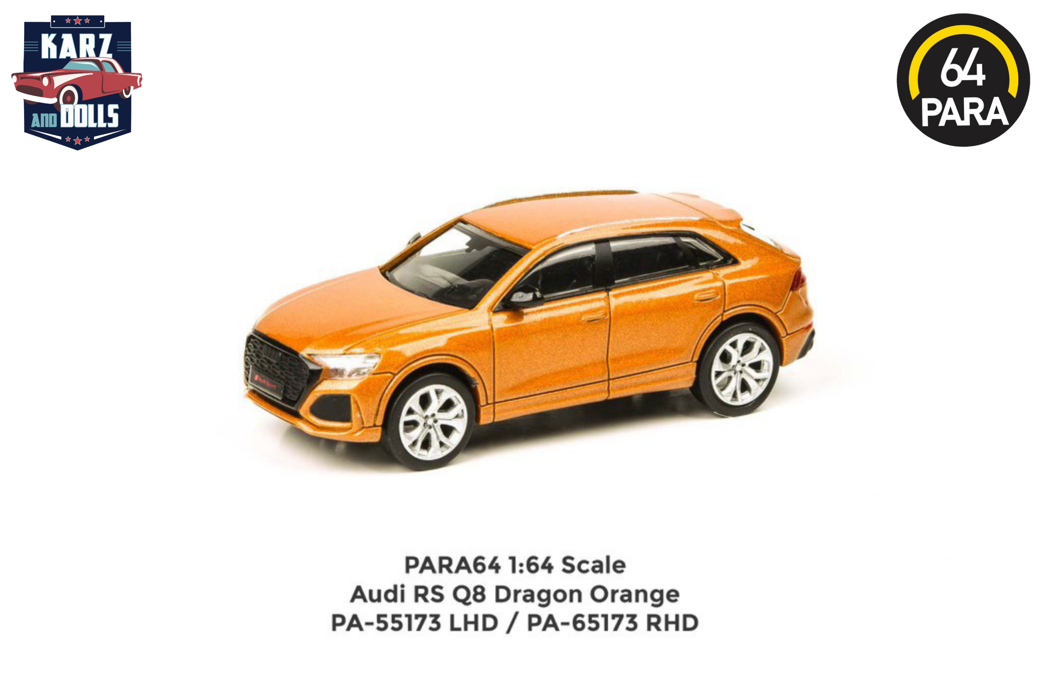 PARA64 AUDI RS Q8 DRAGON ORANGE RHD