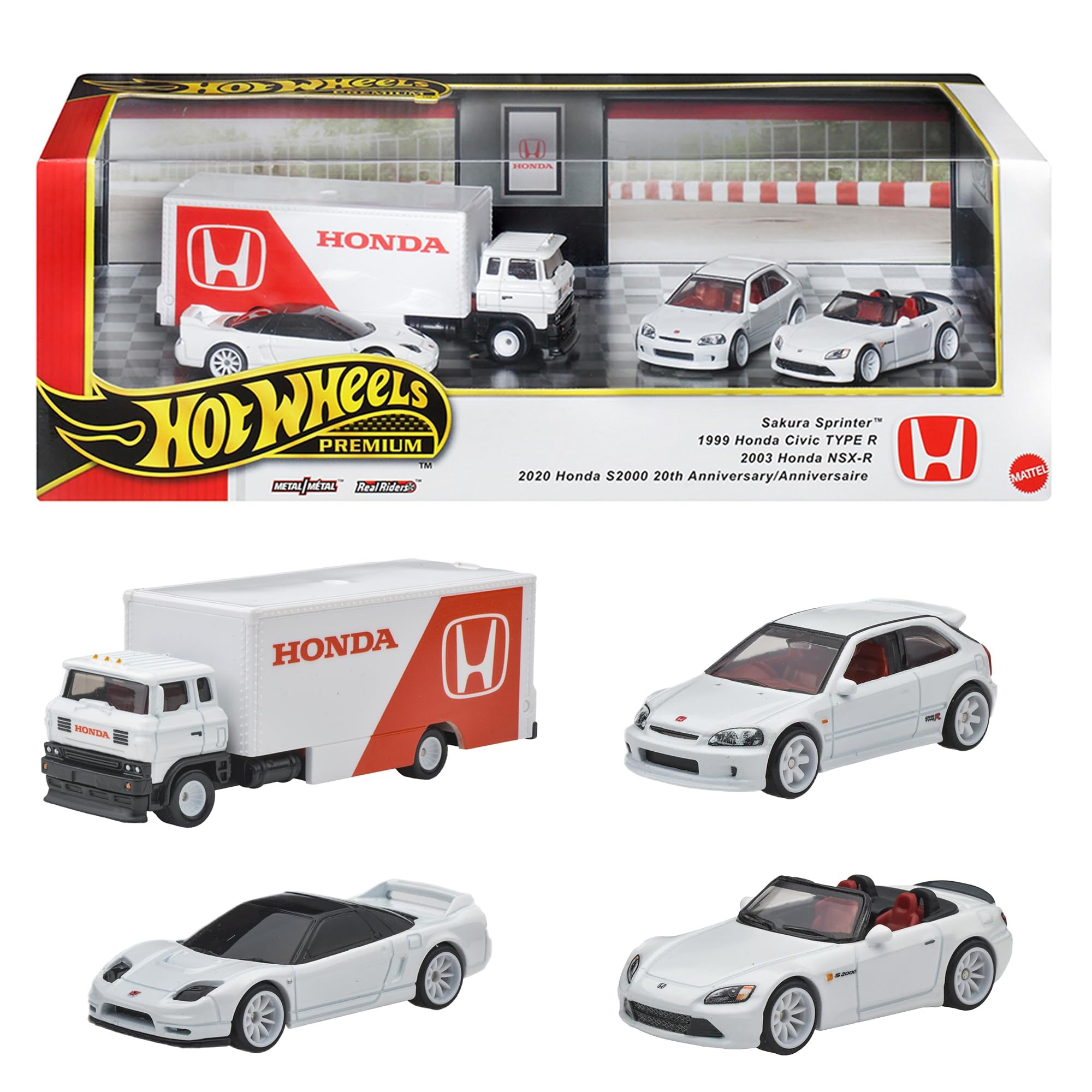 HOT WHEELS 2025 PREMIUM HONDA TYPE-R HERITAGE GIFT PACK 
