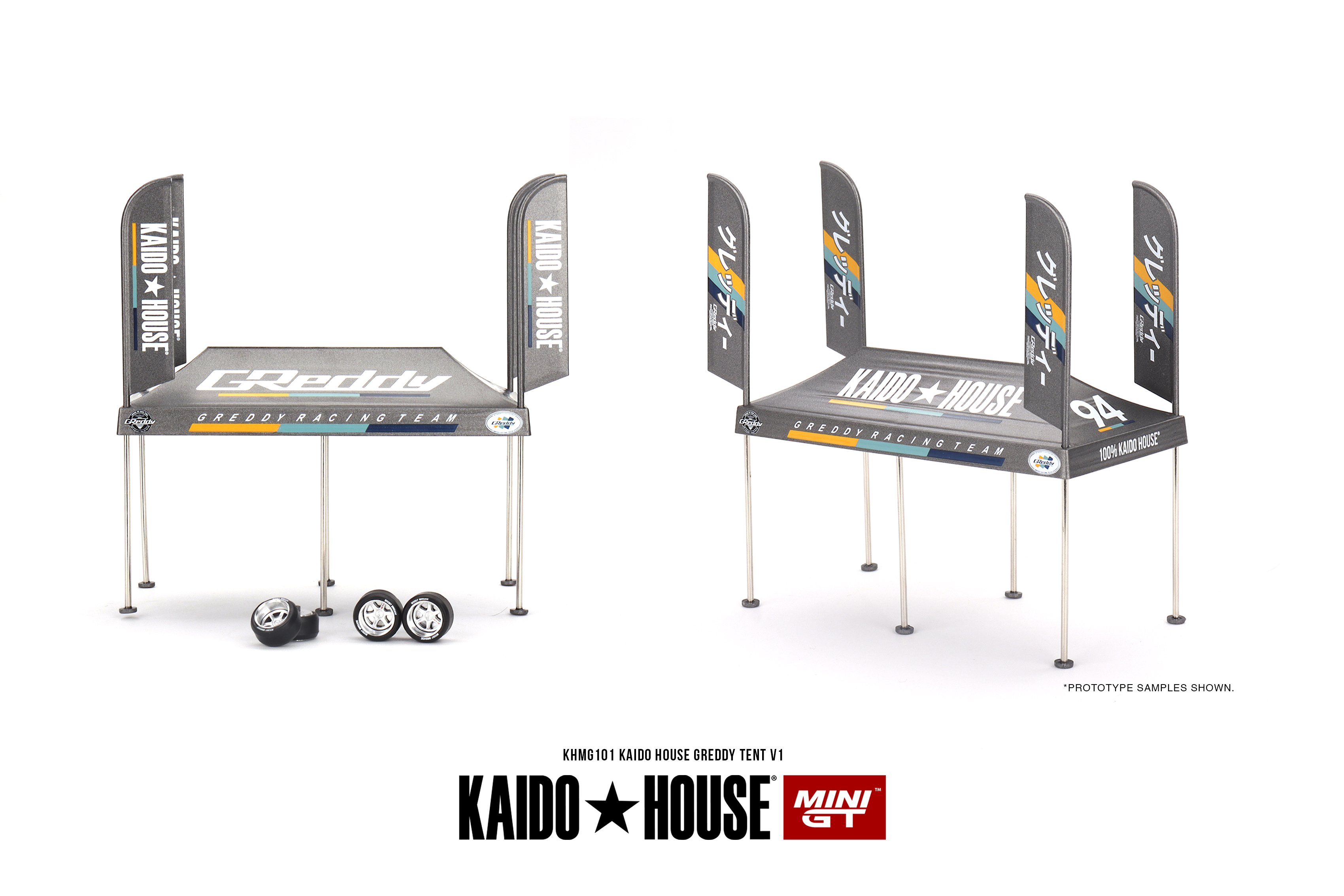 PREORDER MINI GT KAIDO HOUSE GREDDY TENT V1