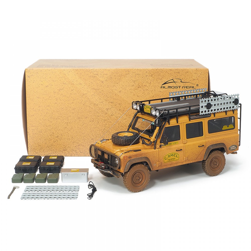 LAND ROVER DEFENDER 110 RALLY CAMEL TROPHY 1993 DIRTY VERSION
