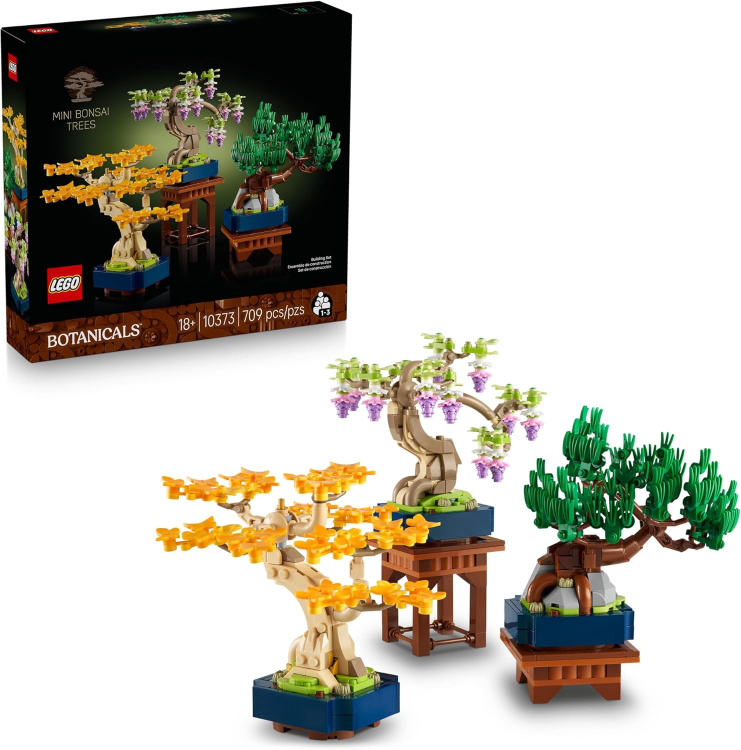 LEGO BOTANICALS MINI BONSAI TREES BUILDING SET - ARTIFICIAL BONSAI TRE
