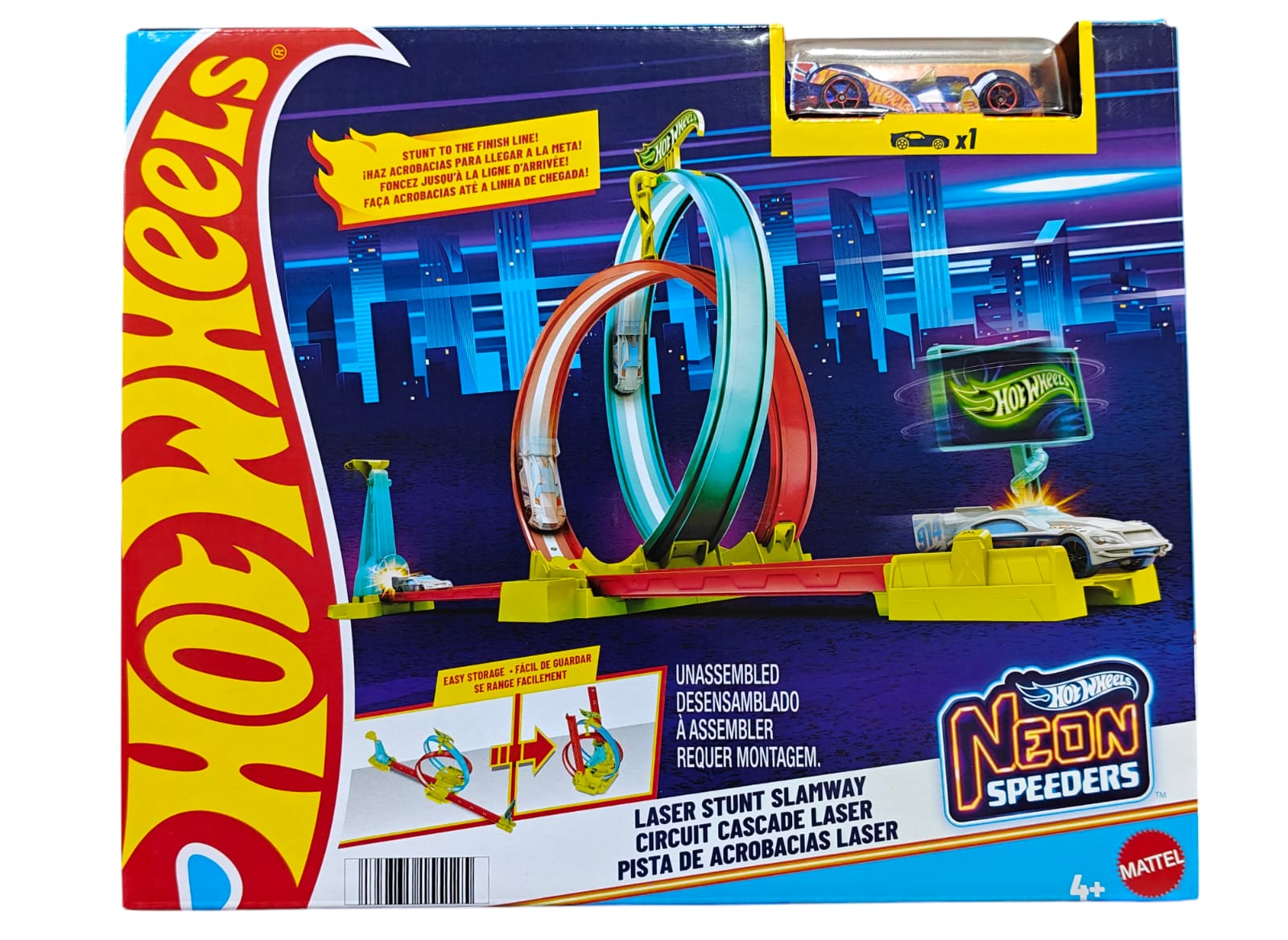 HOT WHEELS NEON SPEEDERS TRACK SET HPC05