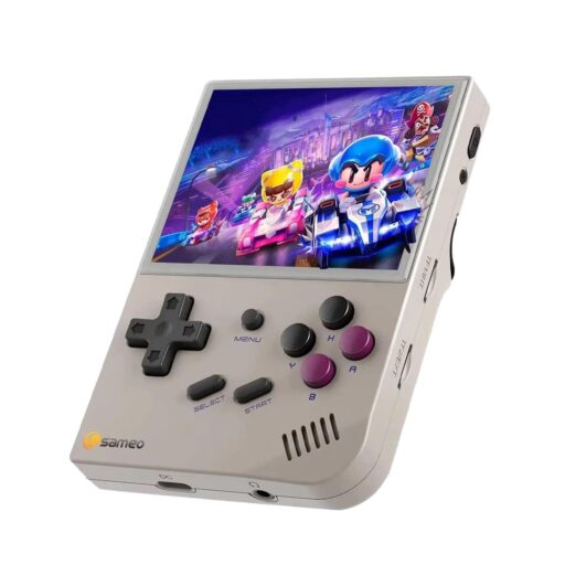 SAMEO SG9000 RG35XX HANDHELD RETRO GAME CONSOLE GRAY