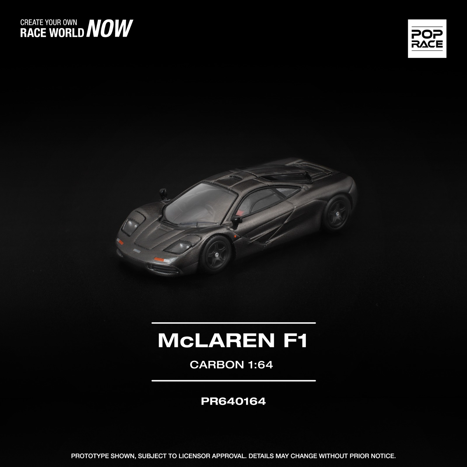 PREORDER MCLAREN F1 CARBON EDITION