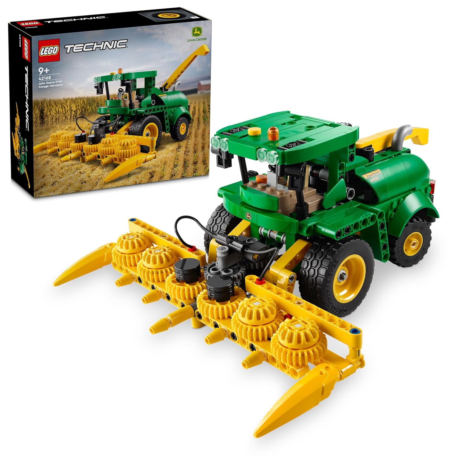 LEGO TECHNIC JOHN DEERE 9700 FORAGE HARVESTER  559 PIECES
