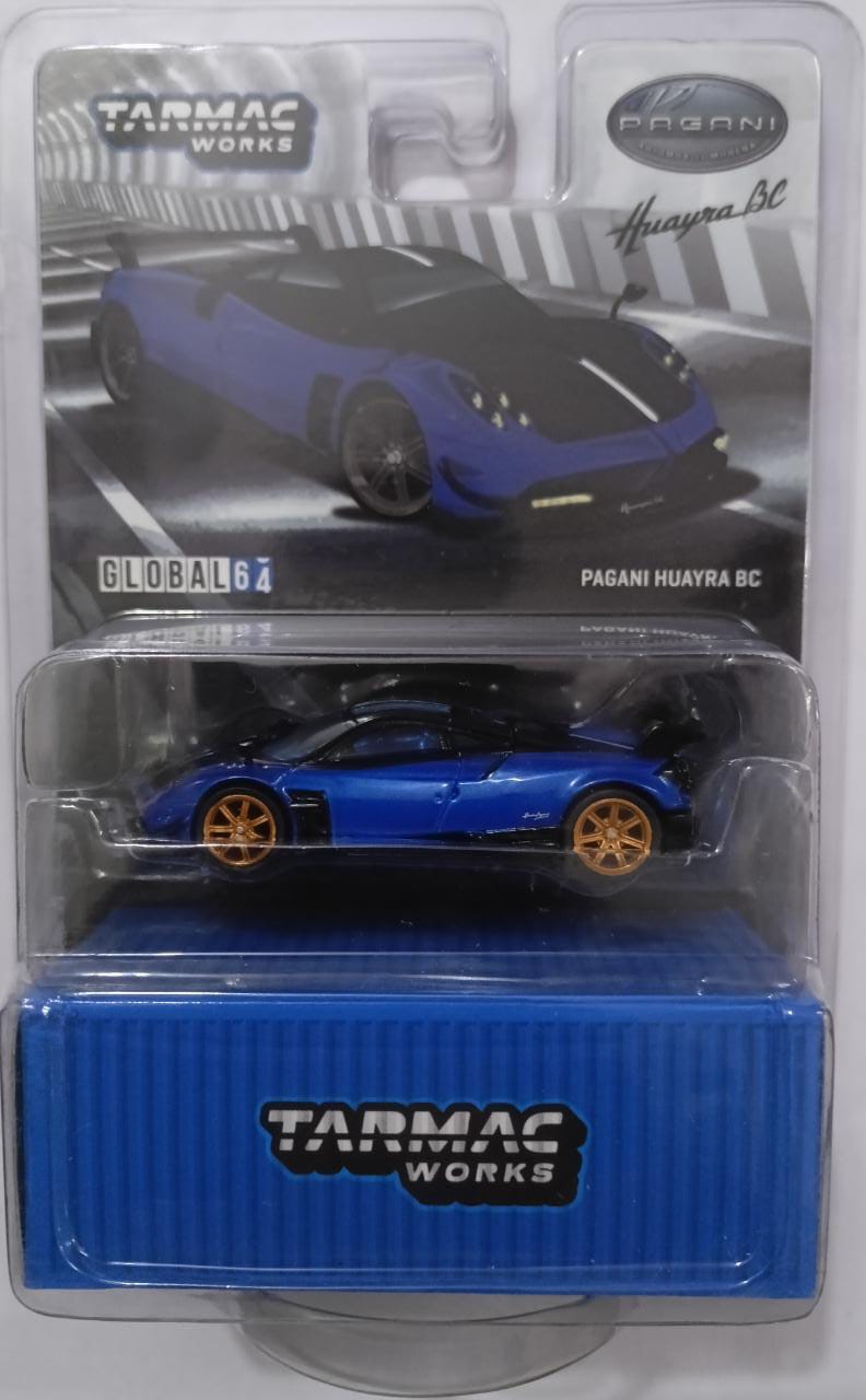 TARMAC WORKS PAGANI HUAYRA BC BLU FRANCIA CHASE