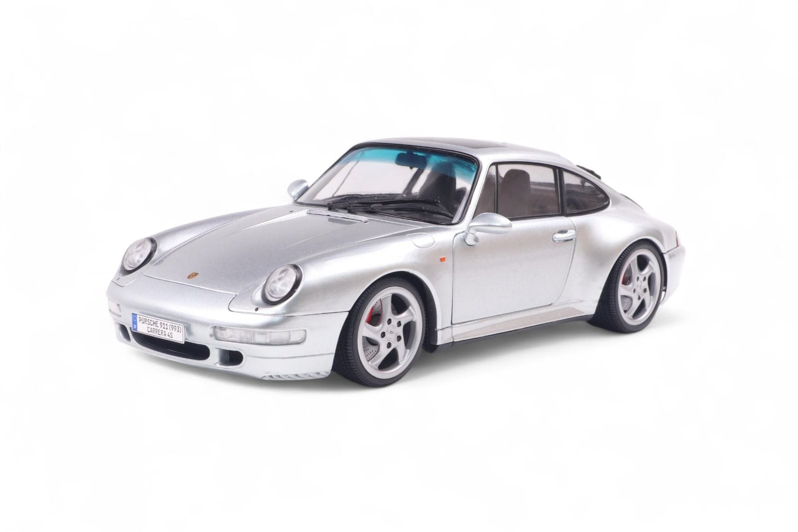 PORSCHE 911 993 4S POLAR SILVER 19961991 S1810103