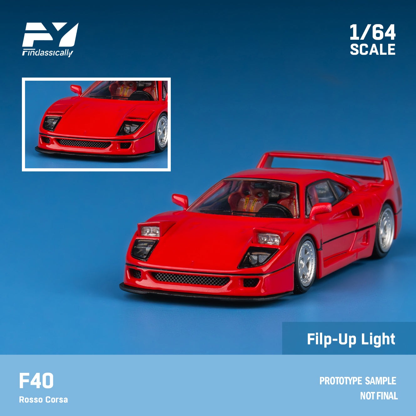 FERRARI F40 ROSSA CROSA