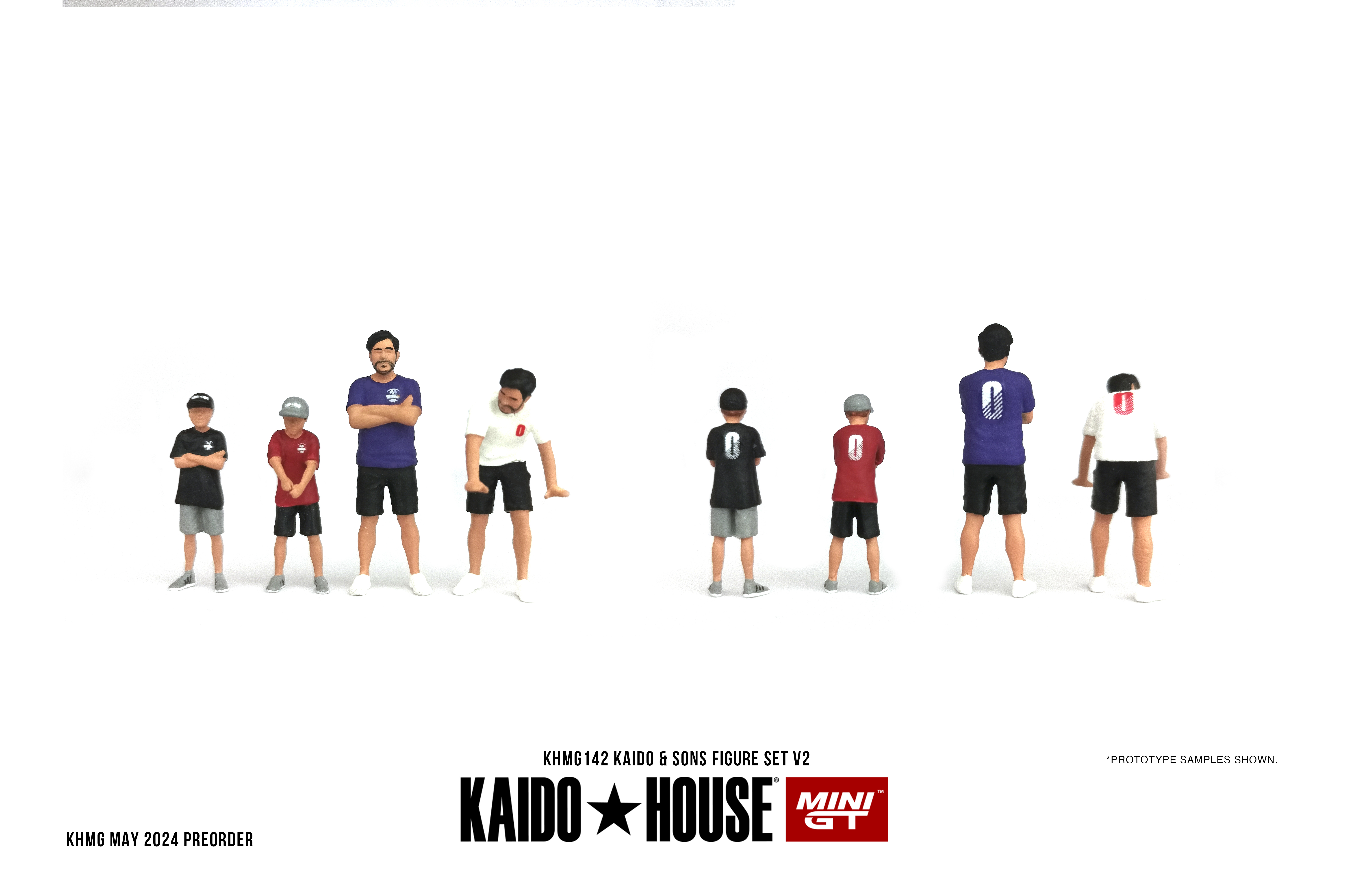 PREORDER MINI GT FIGURINE KAIDO  SONS V2