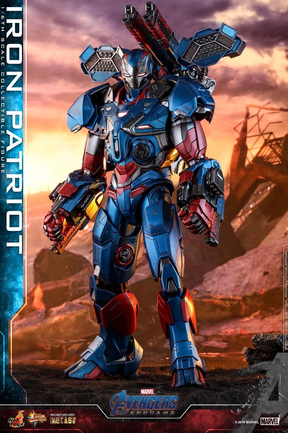 AVENGERS ENDGAME IRON PATRIOT