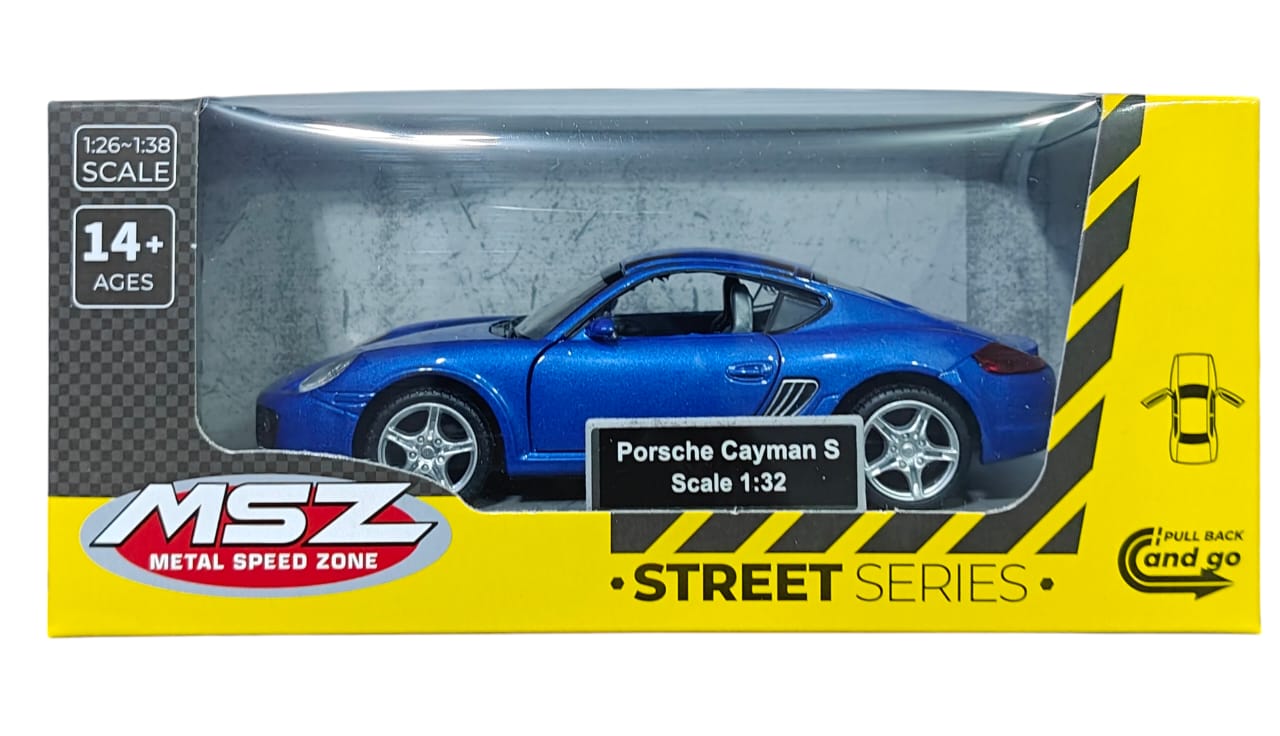 PORSCHE CAYMAN BLUE