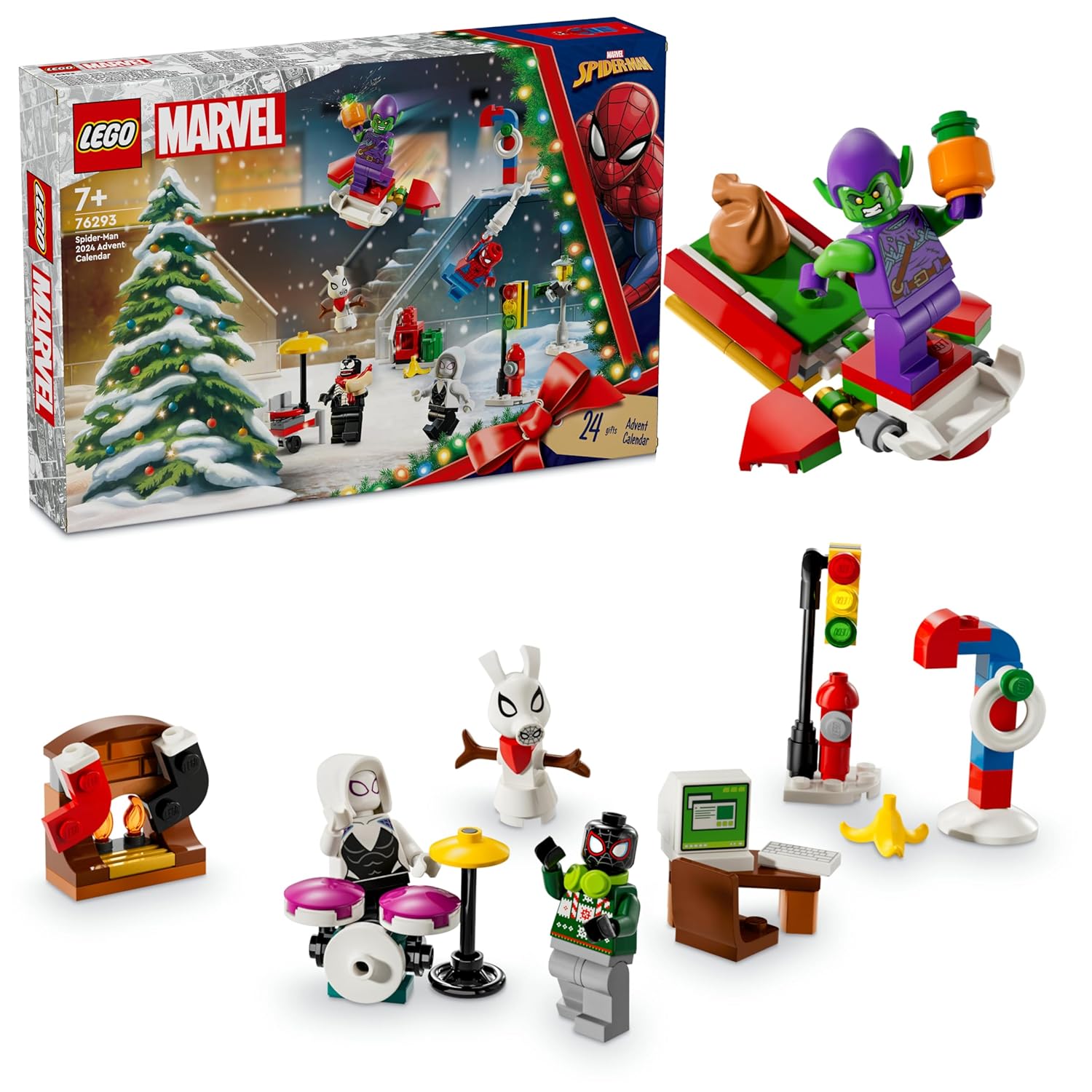 LEGO MARVEL SPIDER-MAN 2024 ADVENT CALENDAR