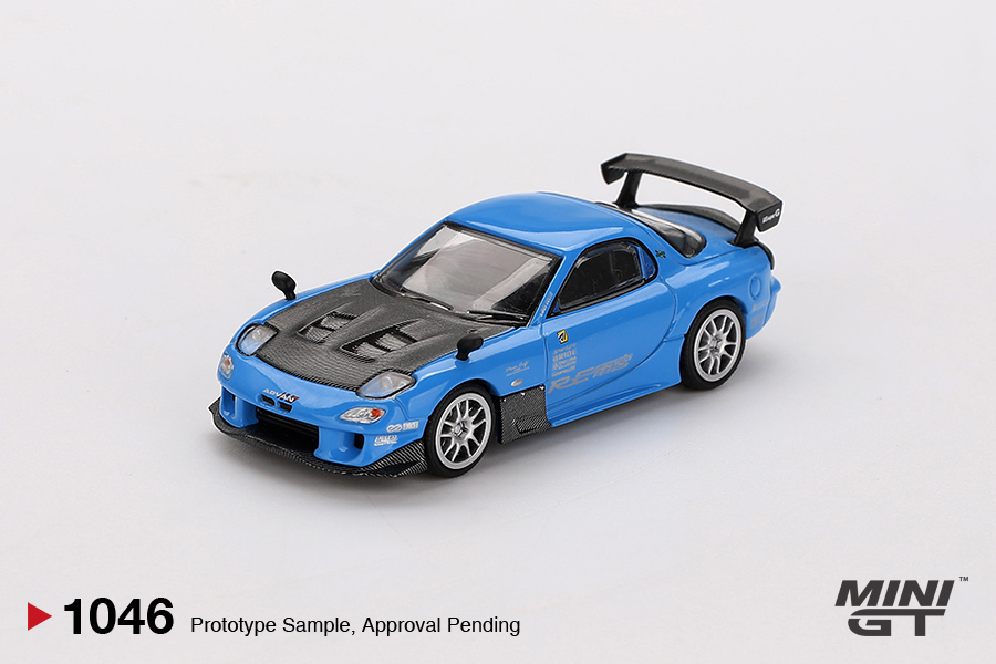 PREORDER MINI GT MAZDA RX-7 RE-AMEMIYA 20B NA 3ROTOR-7  AMA-SAN GO