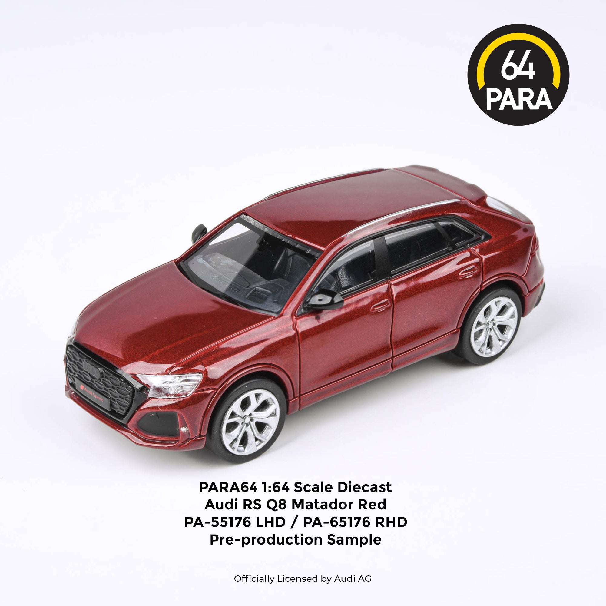 PARA64 AUDI RS Q8 MATADOR RED METALLIC