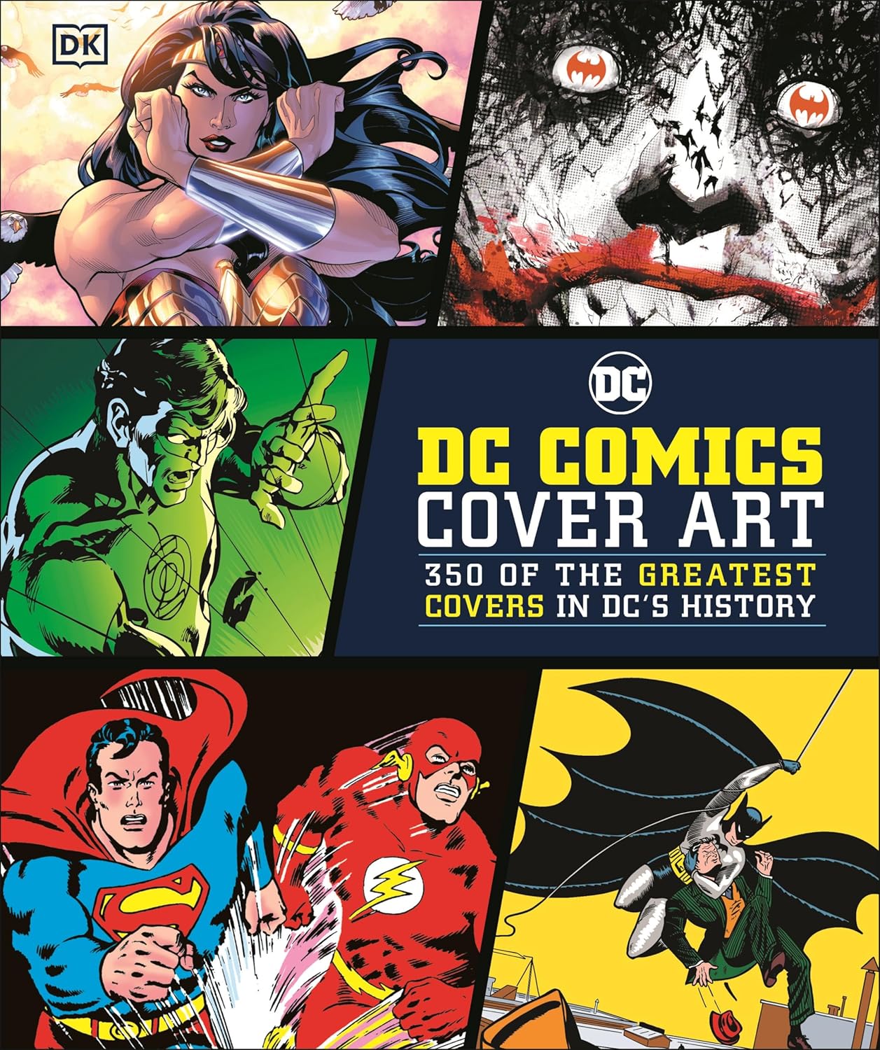 DC COMICS COVER ART HARDCOVER 