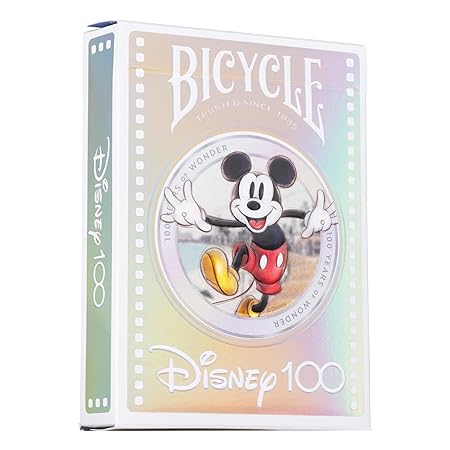 BICYCLE DISNEY LIMITED EDITION 100 YEAR ANNIVERSARY PLAYING CARDS
