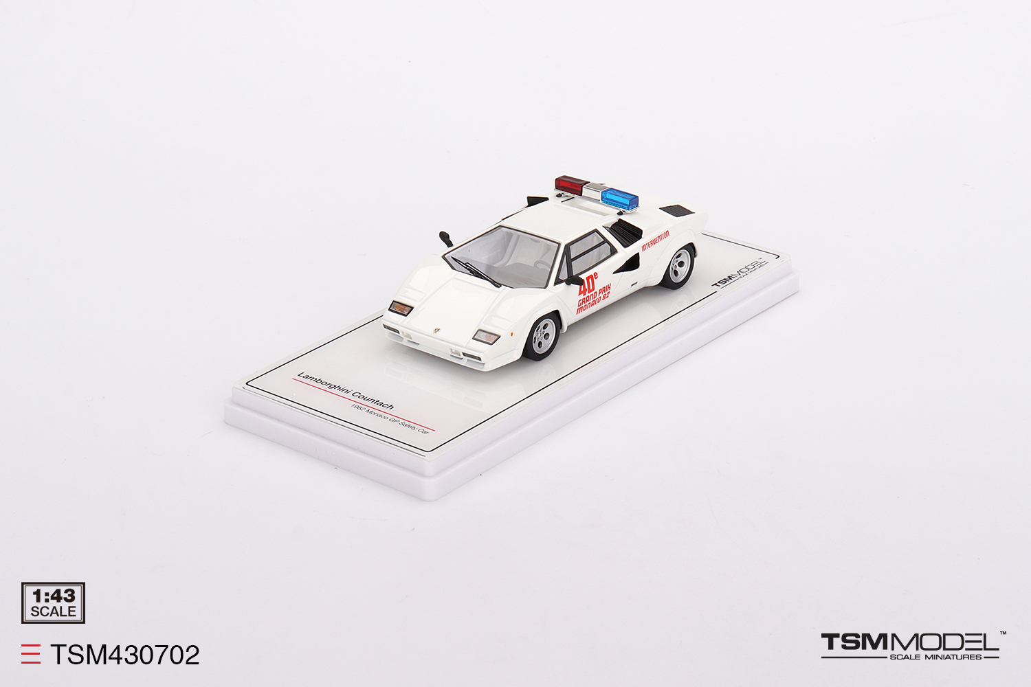 LAMBORGHINI COUNTACH 1982 MONACO GP SAFETY CAR