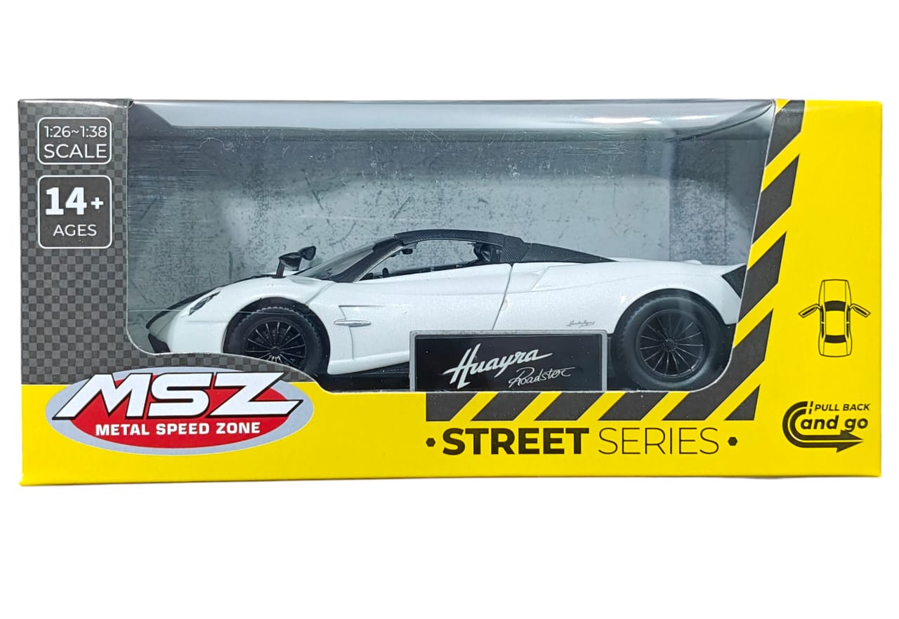 PAGANI HUAYRA ROADSTER WHITE