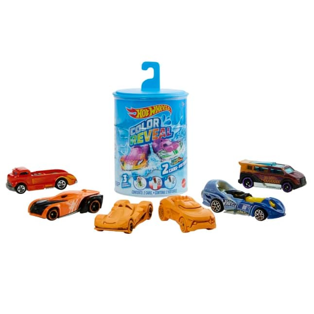 HOT WHEELS COLOR REVEAL BLIND 1 BOX SET OF 2 CARS