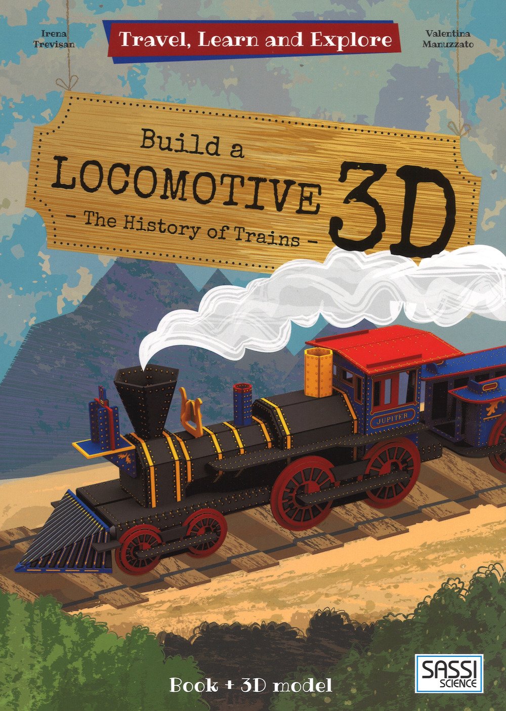 BUILD A LOCOMOTIVE 3D PAPERBACK