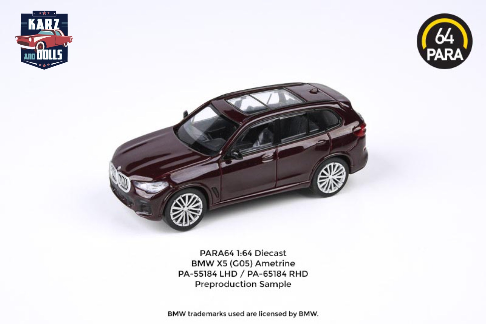 PARA64 BMW X5 G05 AMETRINE RHD