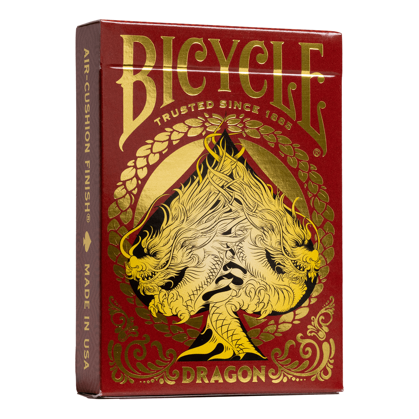 BICYCLE RED DRAGON PLAYING CARDS