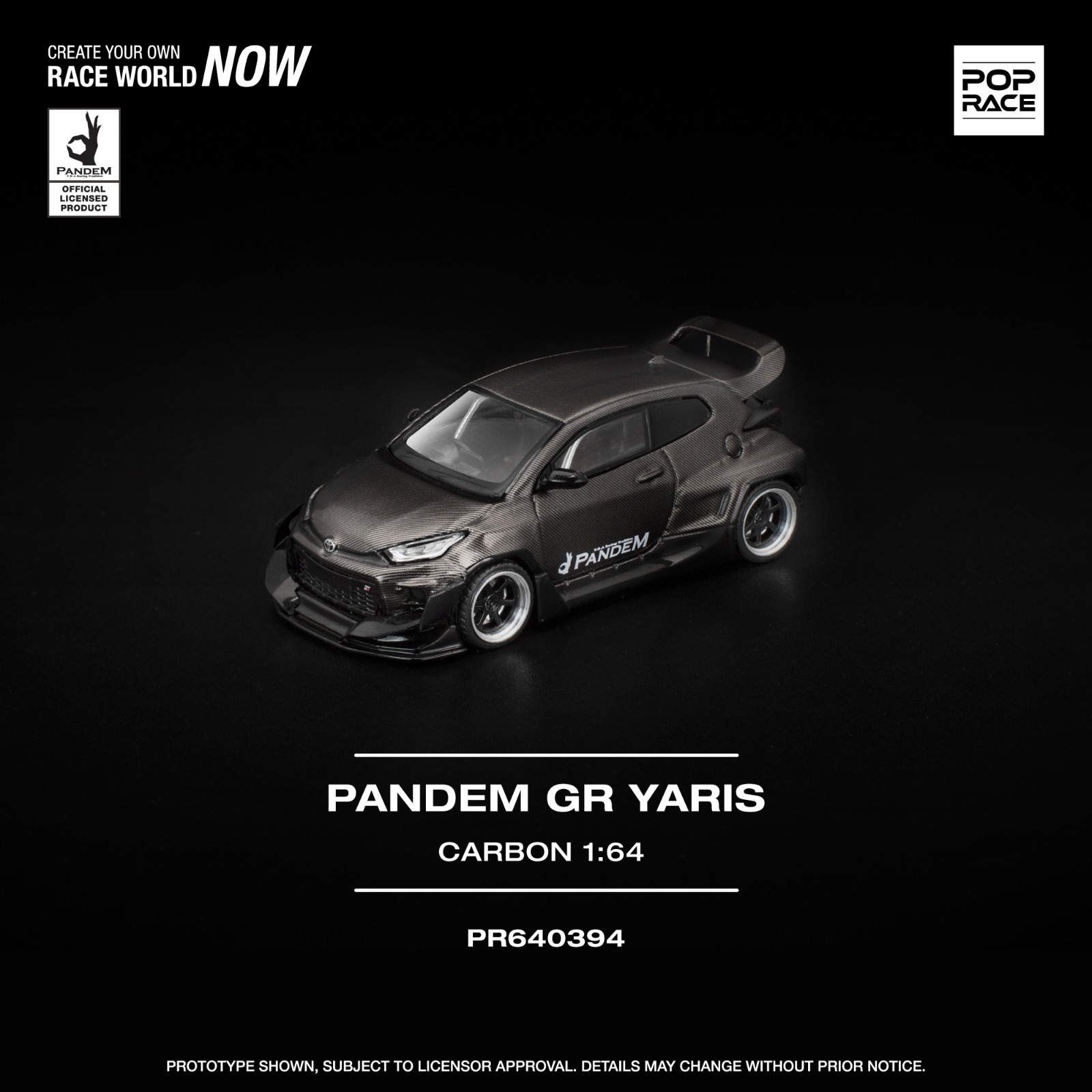 PREORDER PANDEM GR YARIS CARBON EDITION