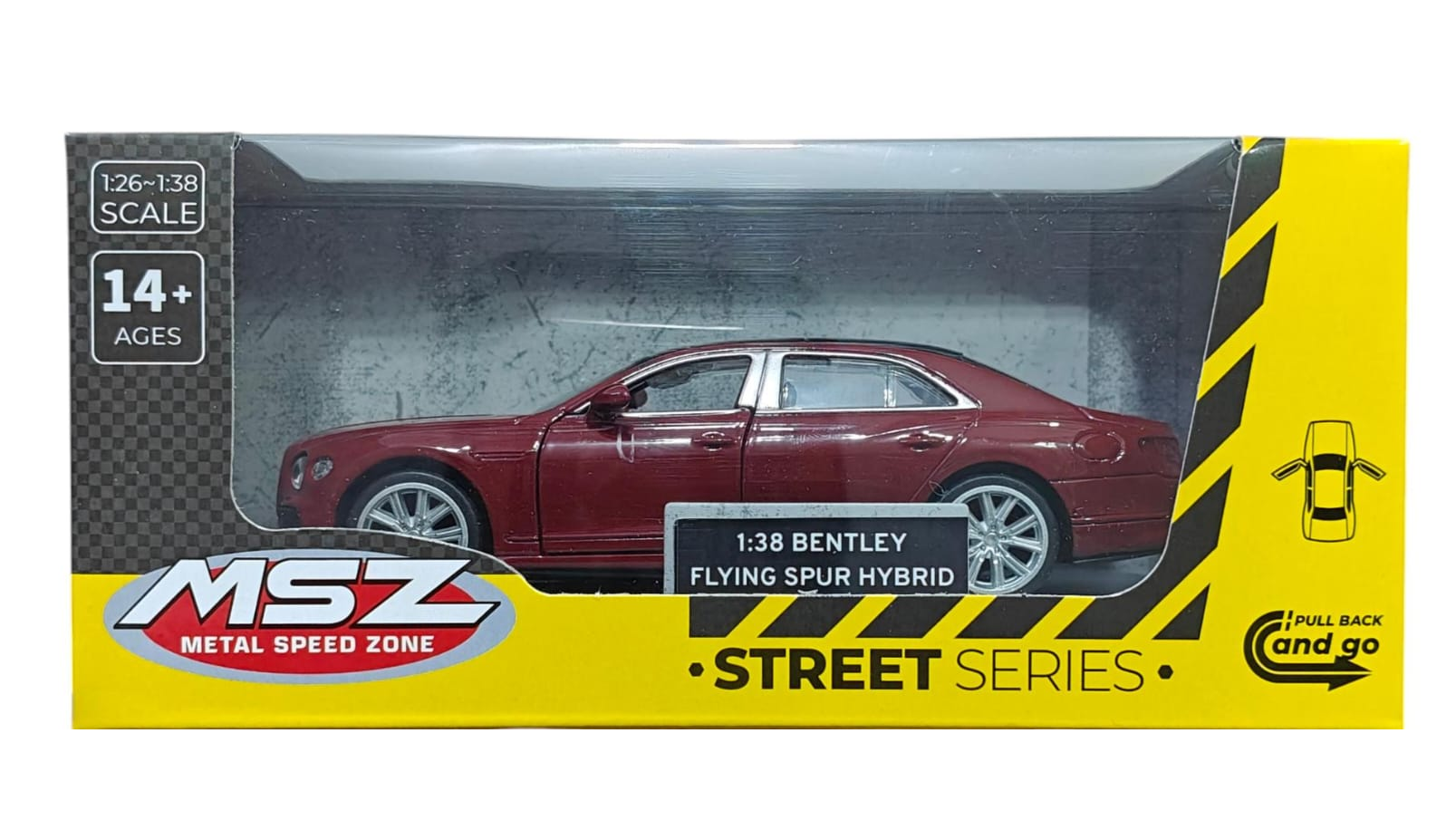 BENTLEY FLYING SPUR HYBRID SILVER WHEELS