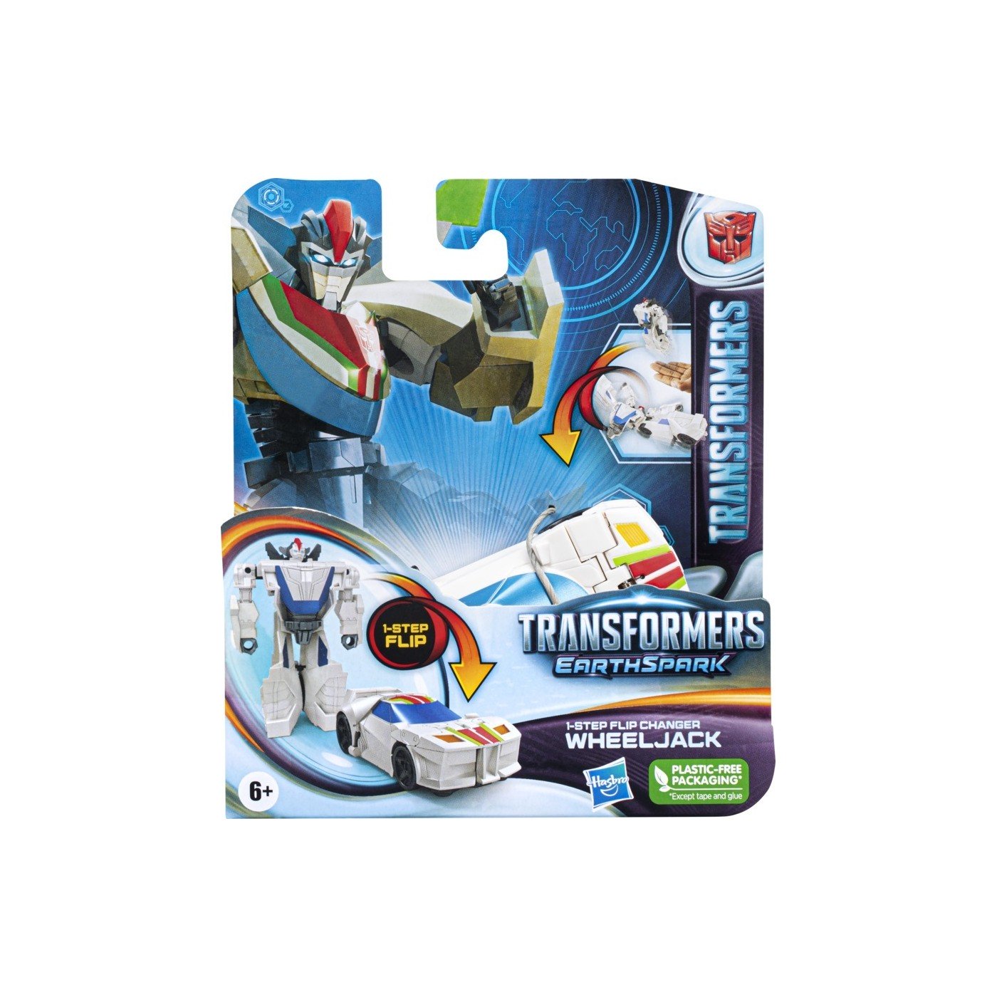TRANSFORMERS EARTHSPARK 1-STEP FLIP CHANGER WHEELJACK