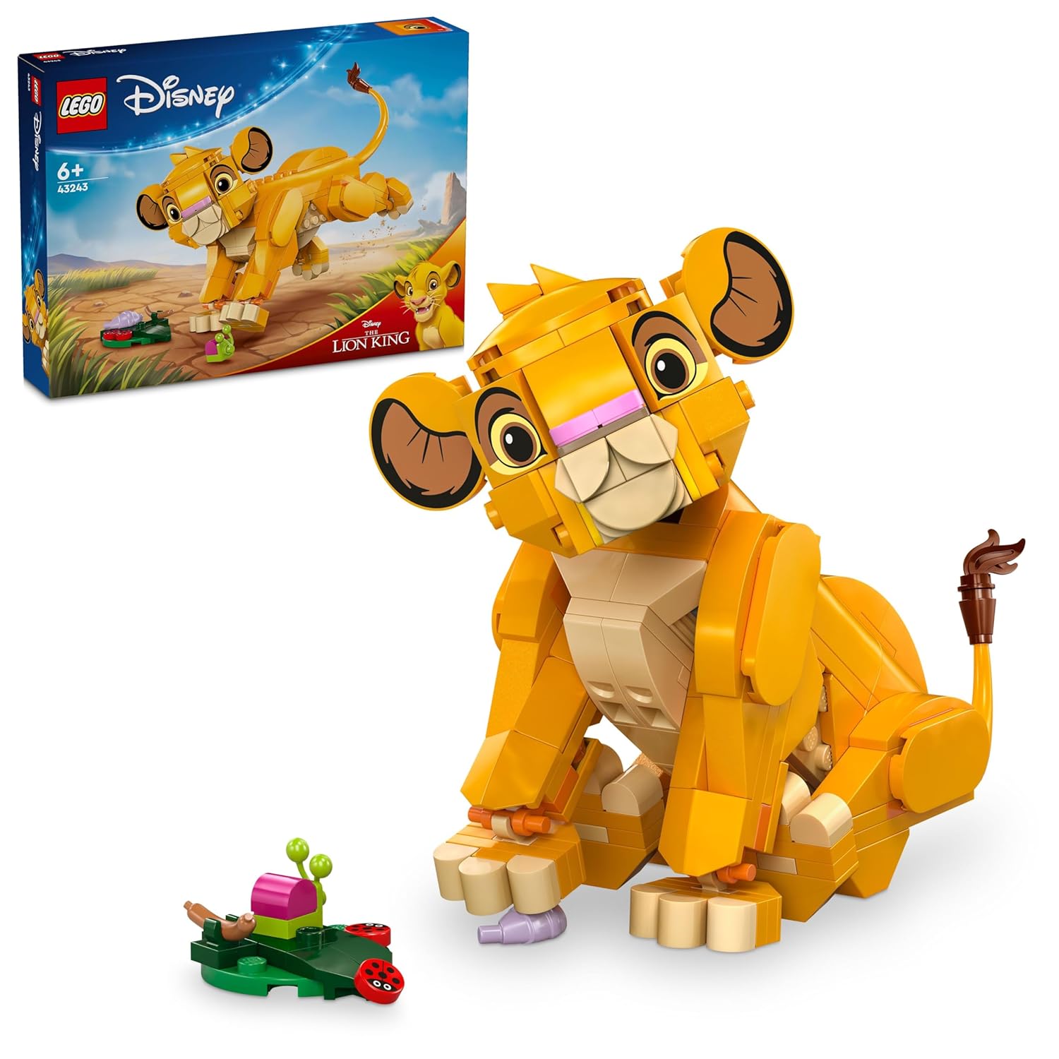 LEGO DISNEY SIMBA THE LION KING CUB FUN GIFT IDEA BUILDING BLOCKS TOYS